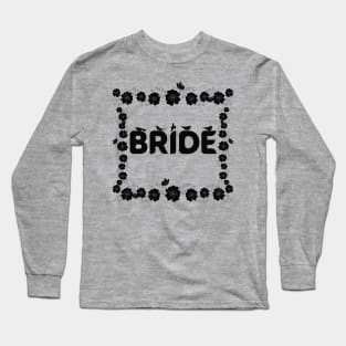 Gothic Bride Design Long Sleeve T-Shirt